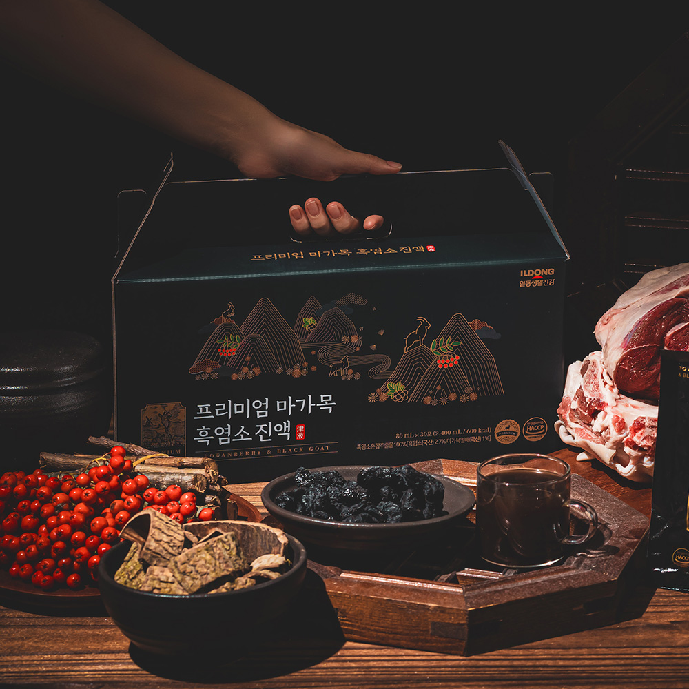 일동생활건강 프리미엄 마가목 흑염소진액 30포, 3개 - 상세 이미지 3