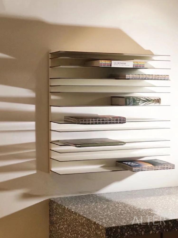 모듈 벽선반 시스템 아트월 조립 책장 진열대 벽장식 화이트 30x60cm (8kg) - 상세 이미지 2