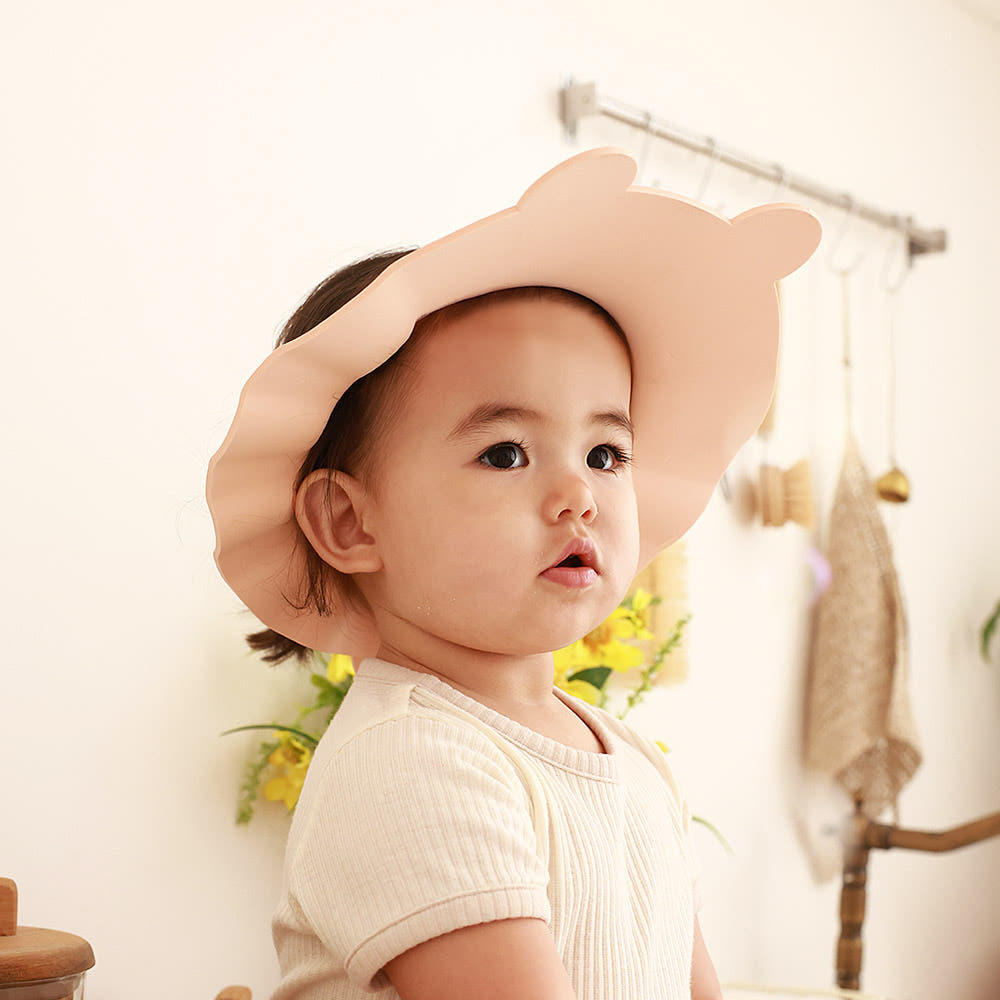 마롤로뜨 아기 샴푸캡 말랑 소프트 샤워캡 신생아 헤어 유아 머리감기기