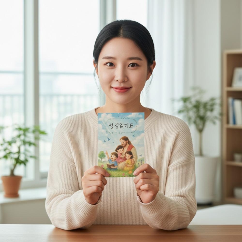 성경읽기표 성경통독표 기독교 말씀 교회선물 크리스천 구약 신약 - 상품 이미지