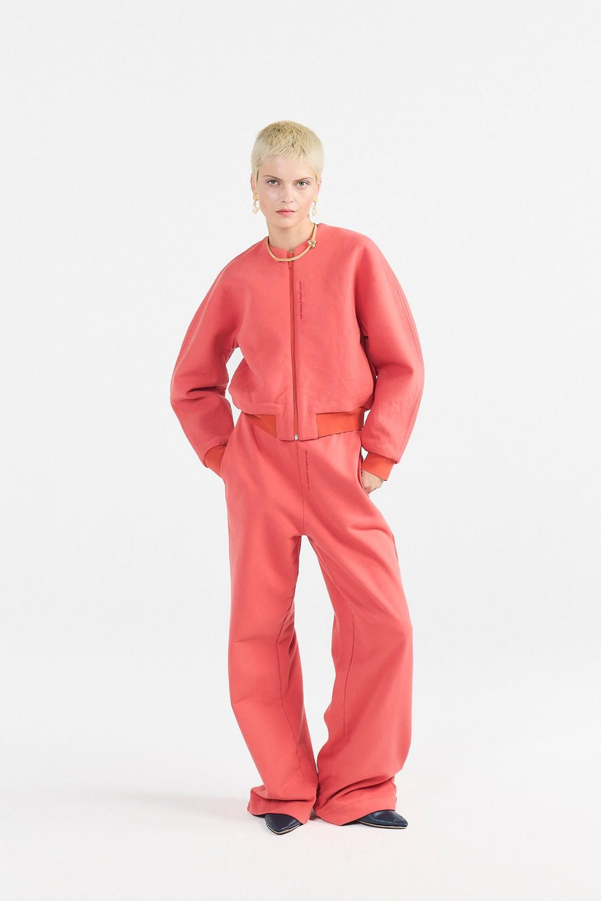 타오 키즈 조거핏 레드 스웨트 팬츠 S25165-225_XX ONE COLOR - 상세 이미지 2