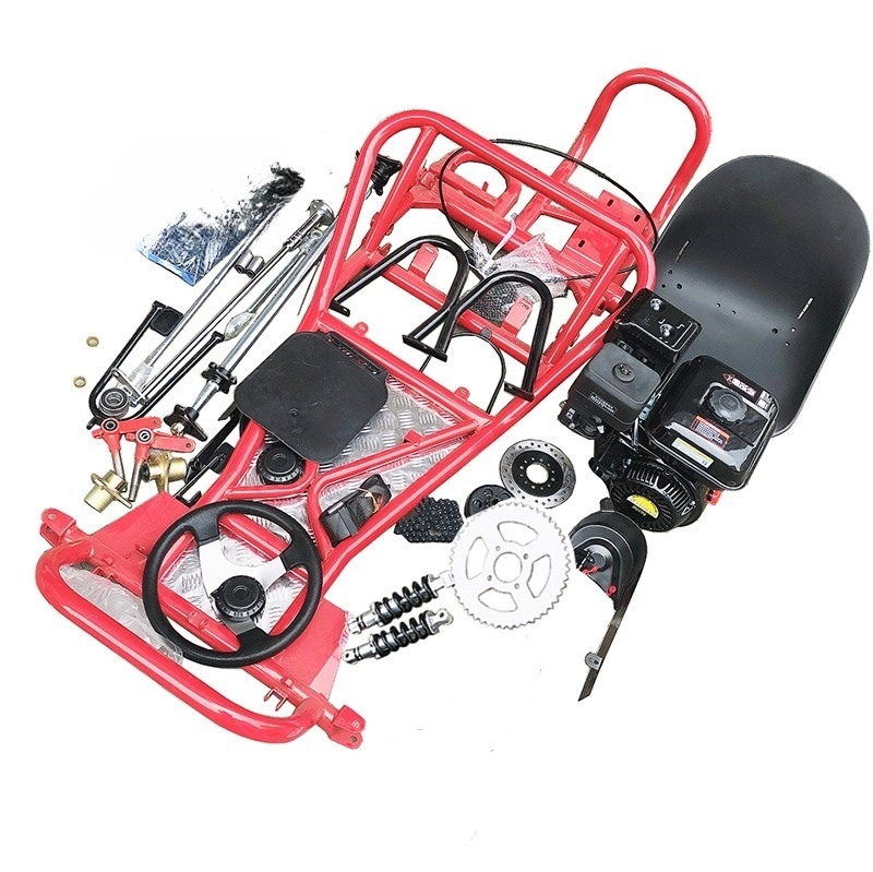 키트 고카트 DIY 악세서리 상품 풀 드리프트 부품 만들기 프레임 바퀴 조립식 서스펜션 - 상세 이미지 5