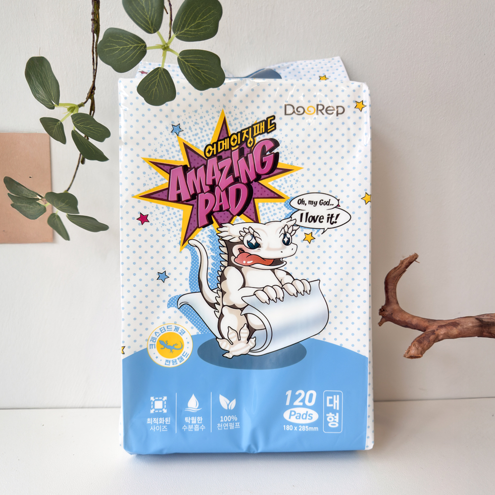 두렙 어메이징 패드 중형 크레 도마뱀 사육장 바닥재