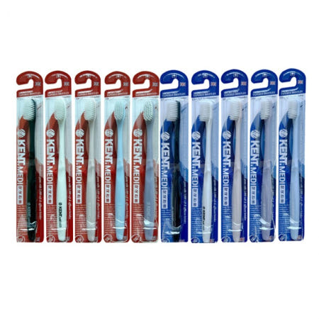 켄트 초극세모 칫솔 12개 미세모(색상랜덤)