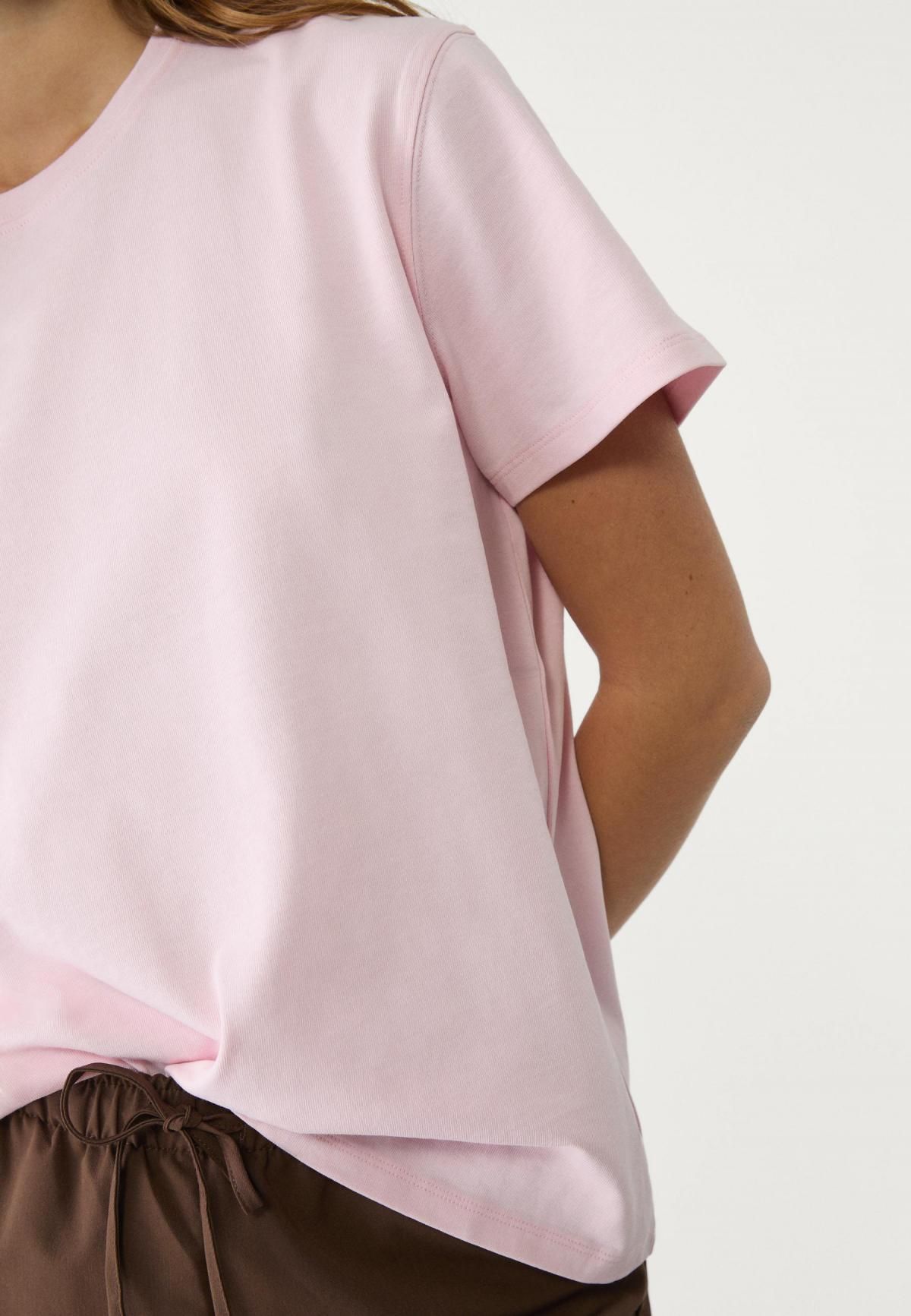 스트라디바리우스 헤비웨이트 코튼 박시 반팔 티셔츠 6511/636 PASTEL PINK - 상세 이미지 4