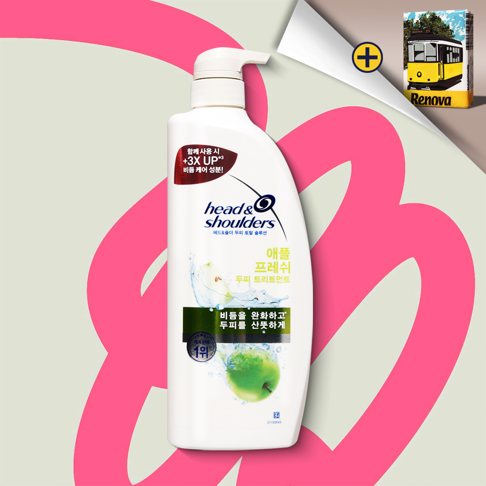 헤드앤숄더 애플프레쉬 트리트먼트 850ml 1개 - 메인 이미지