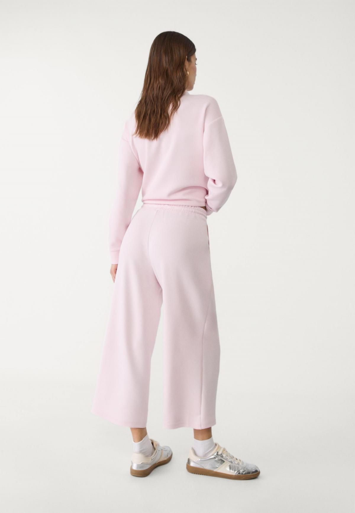 스트라디바리우스 소프트터치 와이드 밴딩 팬츠 7763/371 PASTEL PINK - 상세 이미지 3