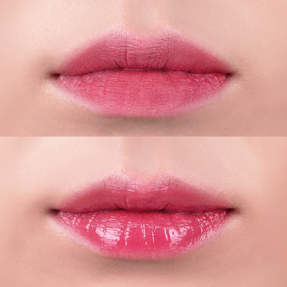 [바액] [2개] 립 트리트먼트 [5ml] 진한보습 영양충전 투명하게 빛나는 입술 보호