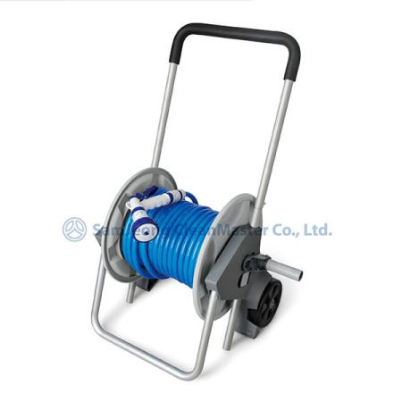 물호스 포터블호스릴 2단 331346 60M 삼정크린마스터 바퀴있음