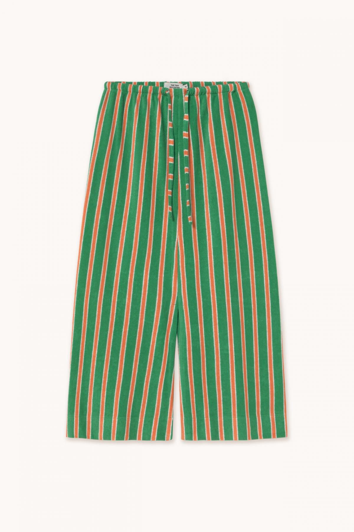타이니코튼 스트라이프 컬러풀 미디 스커트 SS25-743M25 ONE COLOR - 상품 이미지