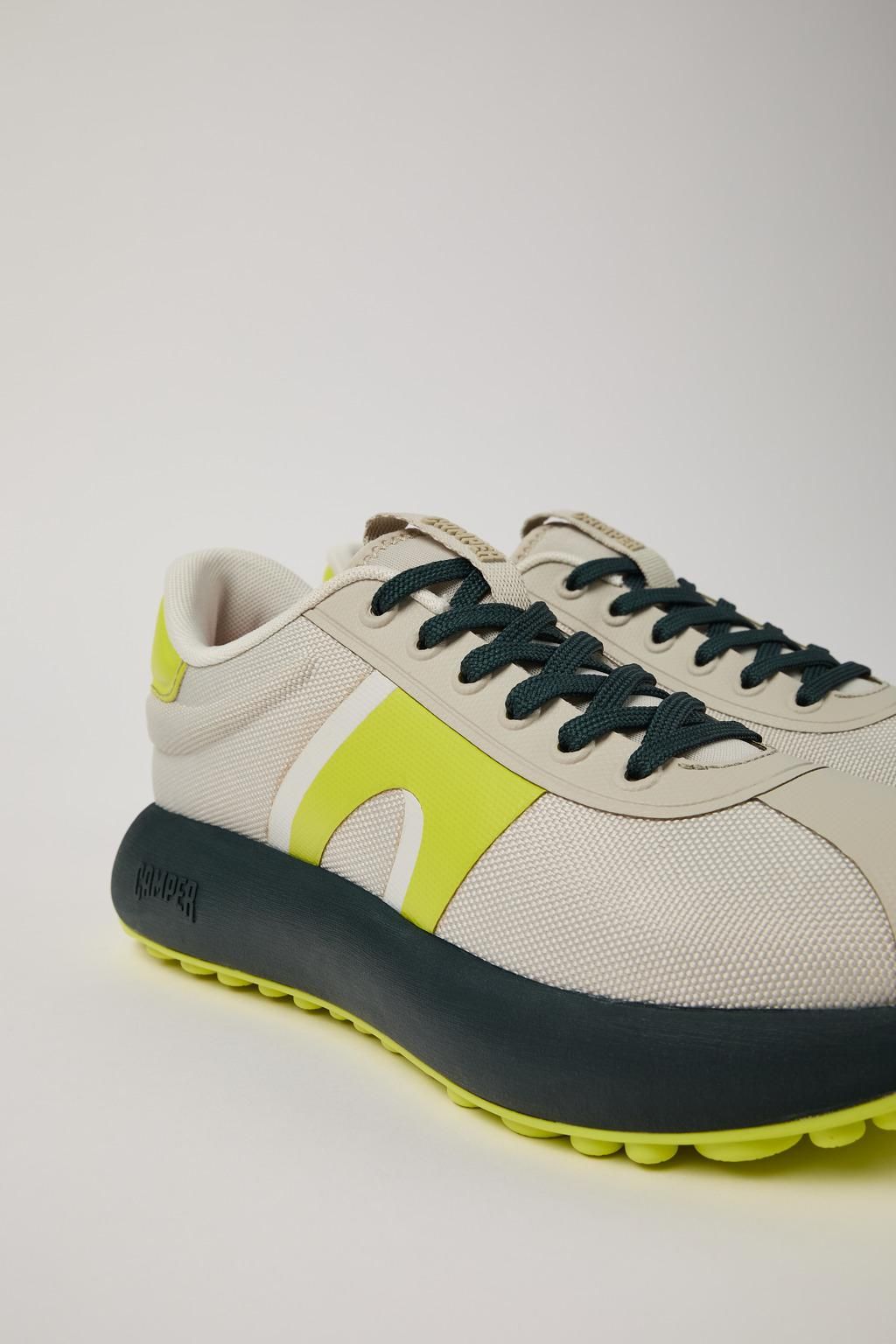 캠퍼 테크니컬 리사이클 그레이옐로우 로우탑 스니커즈 Pelotas Athens K201614-011 GREY - 상세 이미지 2