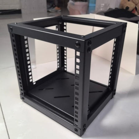 [해외]가정용 미니랙 10인치 스위치 NAS 공유기 개방형 프레임 캐비닛 DIY 3U 깊이 250mm