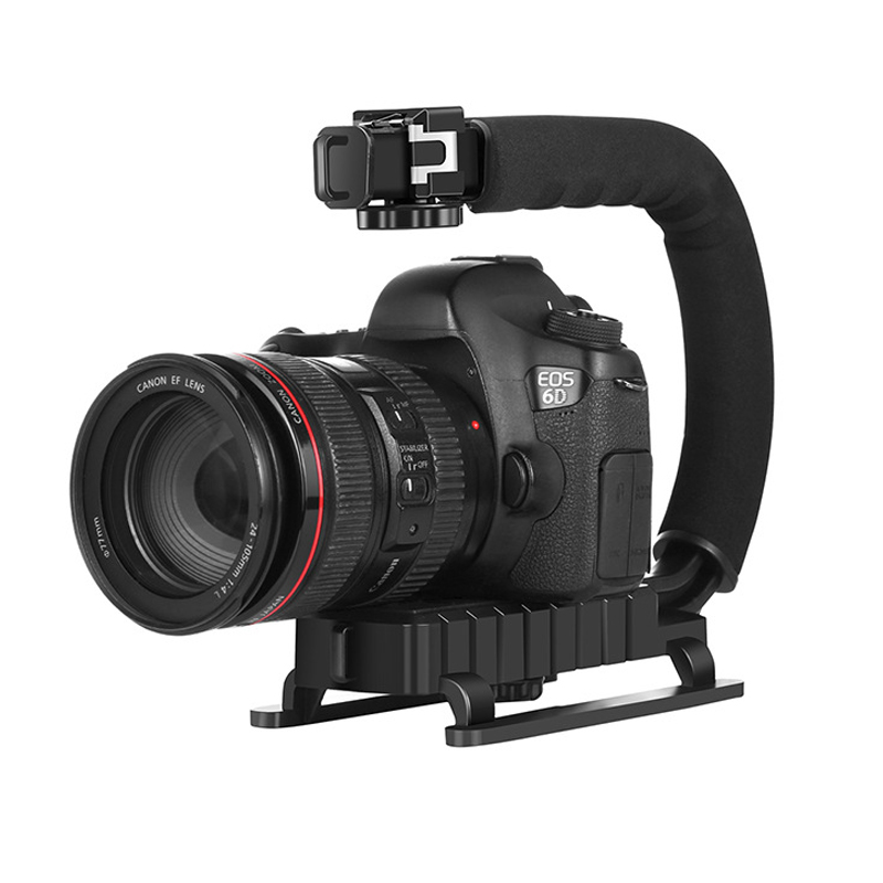 동영상 촬영 손떨림 방지 DSLR 카메라 짐벌 안정기 핸드그립 - 메인 이미지