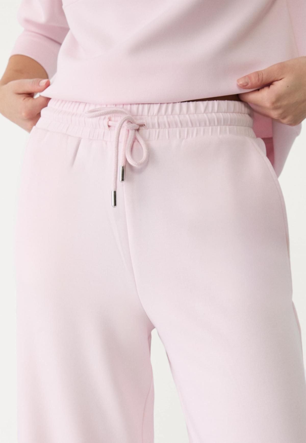 스트라디바리우스 소프트터치 와이드 밴딩 팬츠 7763/371 PASTEL PINK - 상세 이미지 2