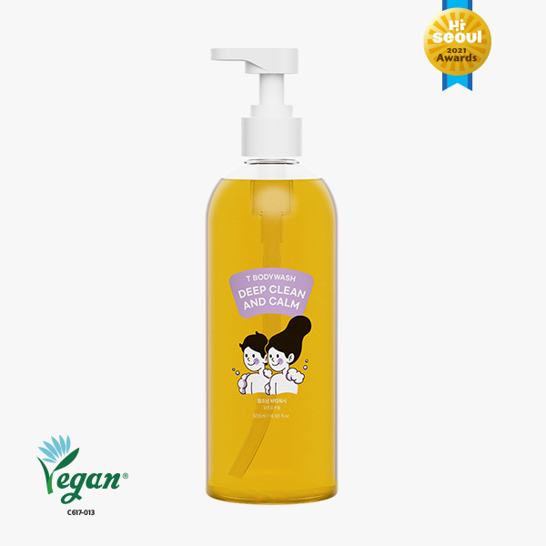 붉어진 피부 각질 유분기 호르몬 냄새 등드름 청소년 피부고민용 와프랩 바디워시 500ml 제품 이미지