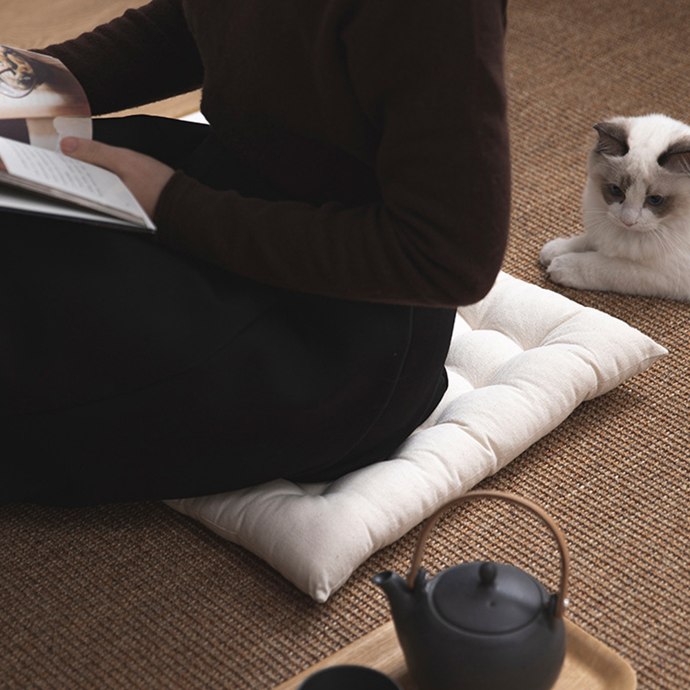 엠보 의자방석 식탁 원형 사각 벤치의자 두꺼운 사무실 수험생 학생 푹신한