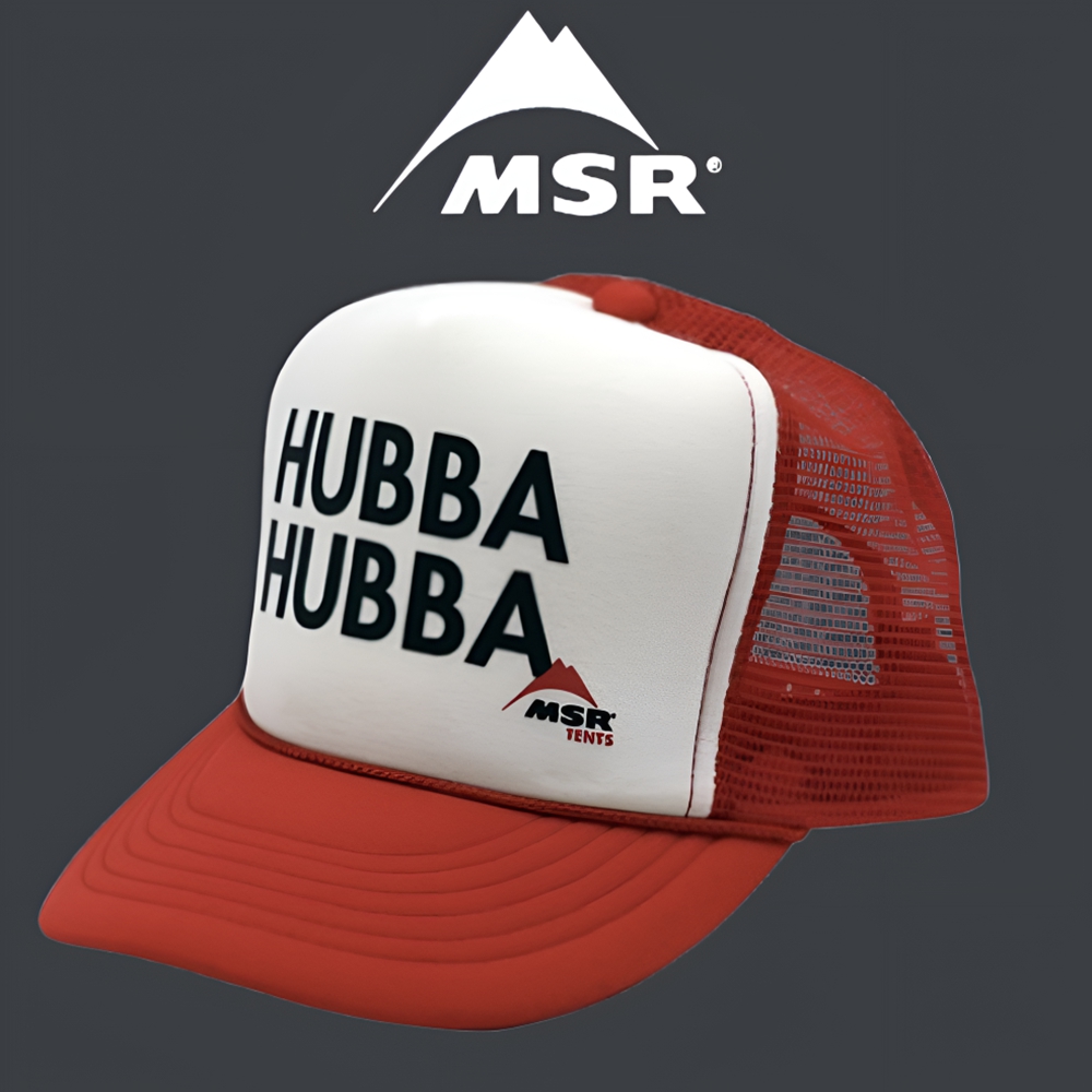 MSR 허바허바 캡 모자 50주년 레드