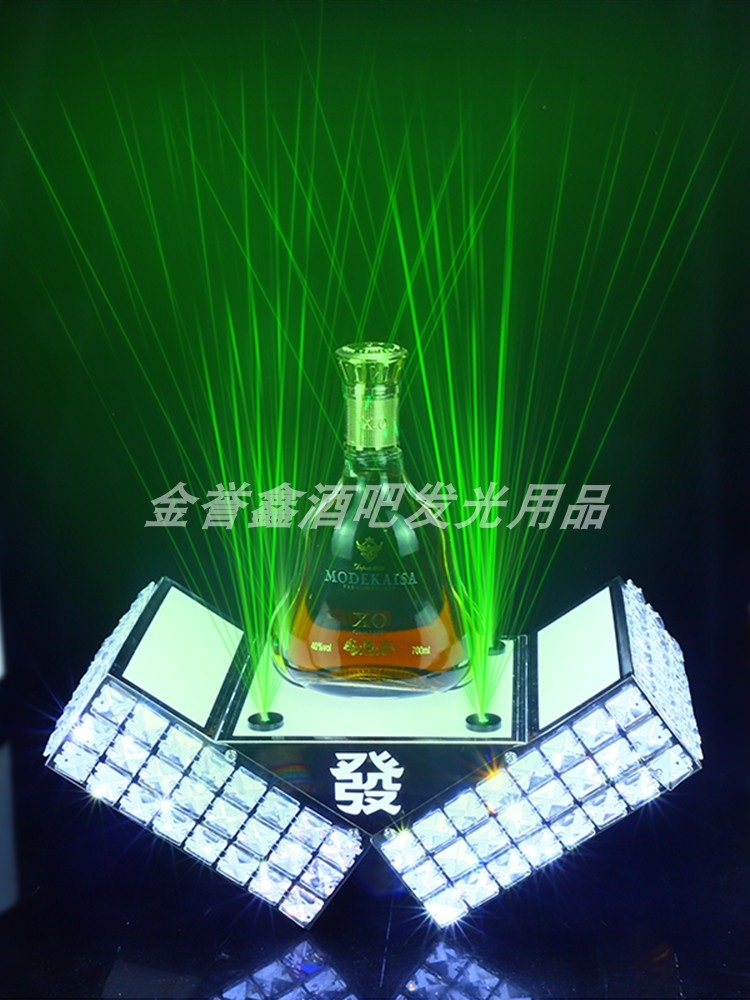 샴페인 led홀더 클럽진열대 보드카 레인보우 진열장 홀더 클럽 딥 와인 - 상세 이미지 4
