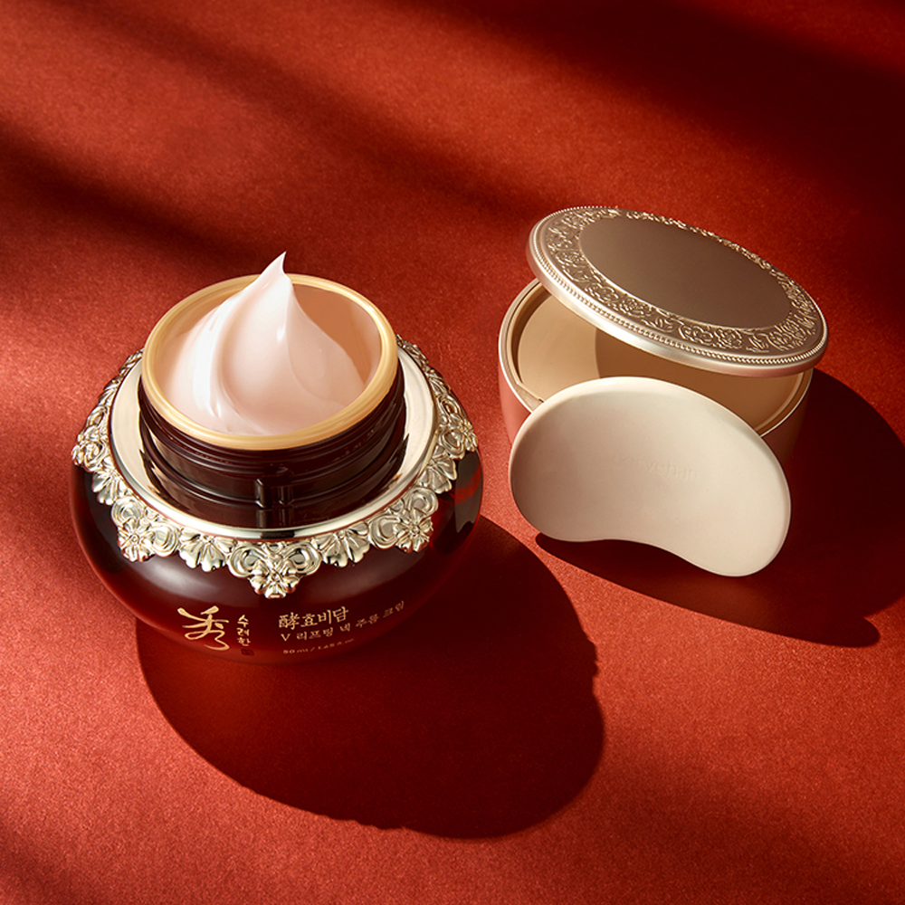 수려한 효비담 브이 리프팅 넥 주름 크림 50ml - 상세 이미지 3