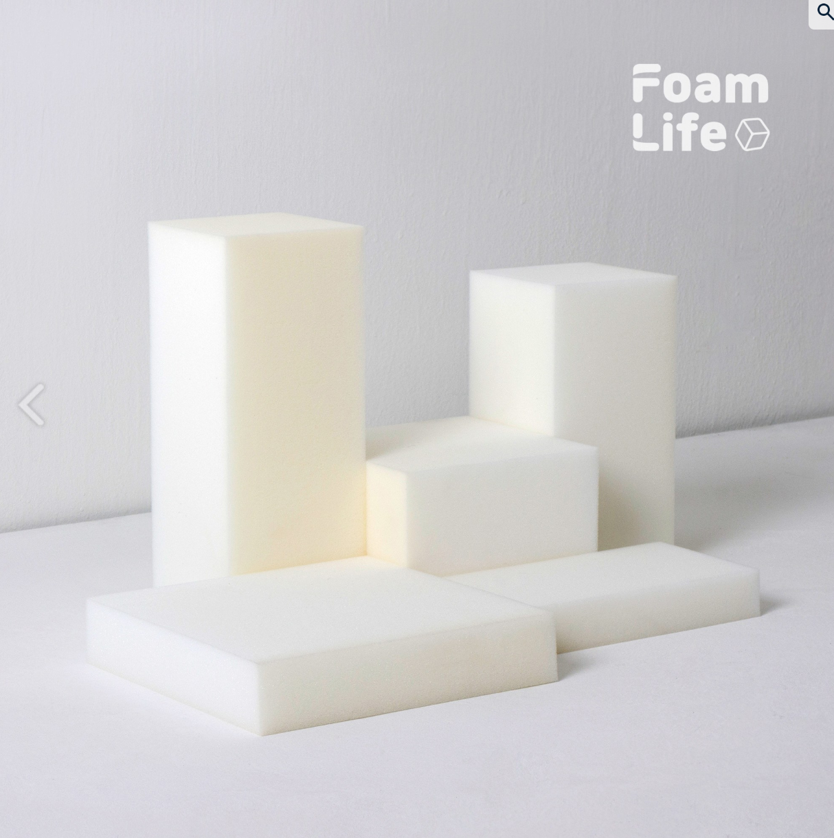 폼라이프 일반 스펀지 주문제작 고탄성 고경도 재단 1X1X1cm