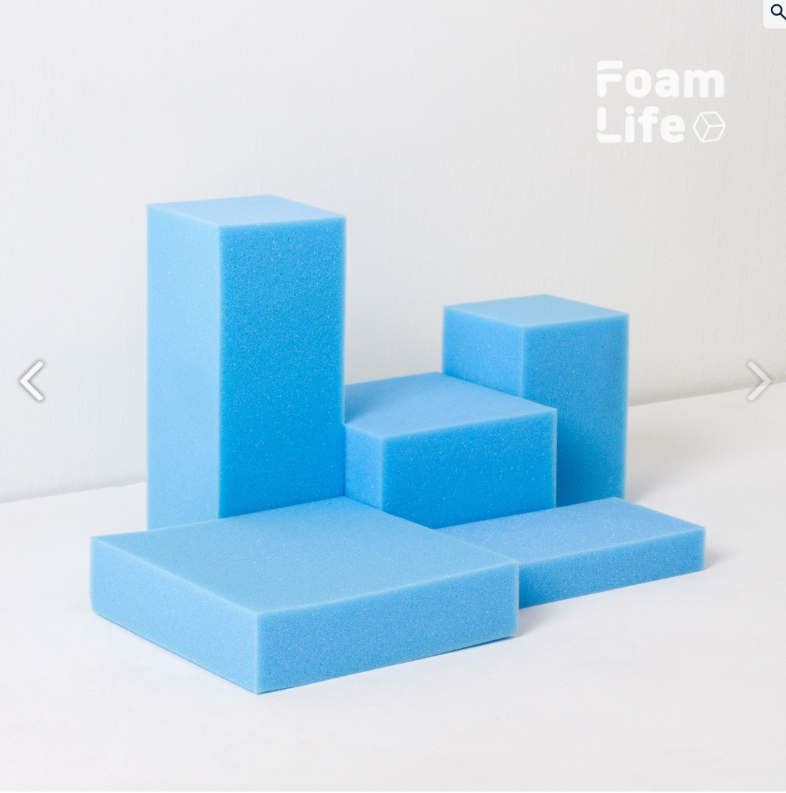폼라이프 일반 스펀지 주문제작 고탄성 고경도 재단 1X1X1cm