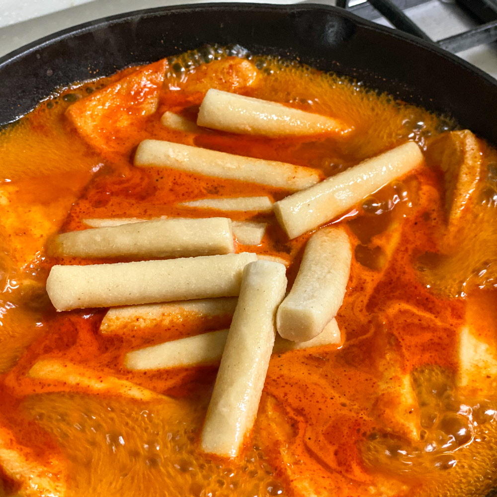 싸리재 쌀떡 [ 유기농 현미 떡볶이떡 300g ] 만들기 재료 아침대용 떡 분식집 - 상세 이미지 2