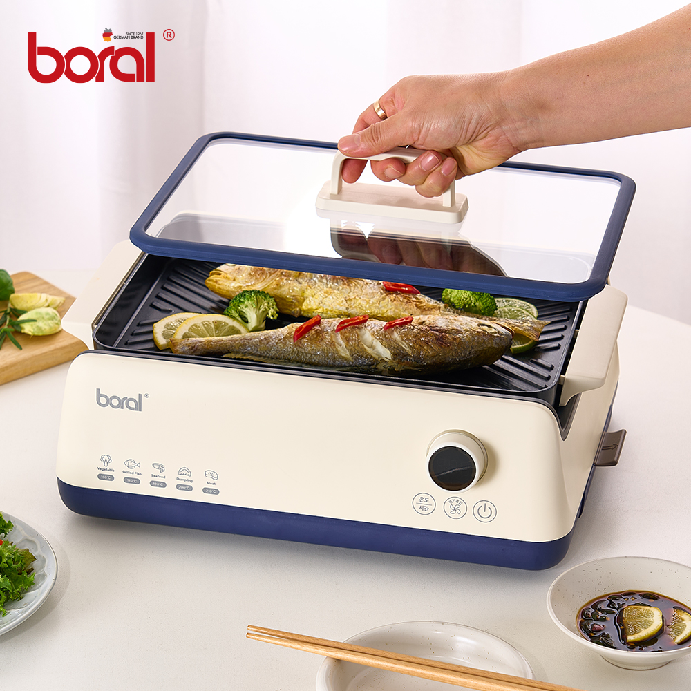 보랄 더 셰프 무연 전기그릴 BR-X130GR 이미지 6