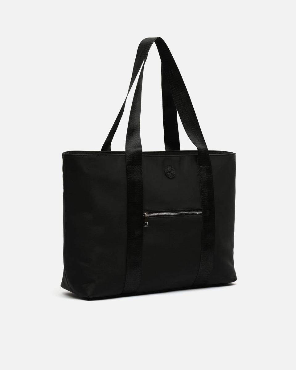 미사코 테크니컬 태블릿 포켓 블랙 쇼퍼백 Austeru-4800279002011 BLACK - 상세 이미지 4