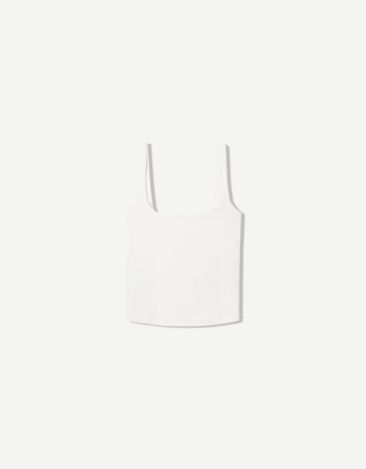 버쉬카 스트래피 탑 3660/662 OFF WHITE - 상품 이미지