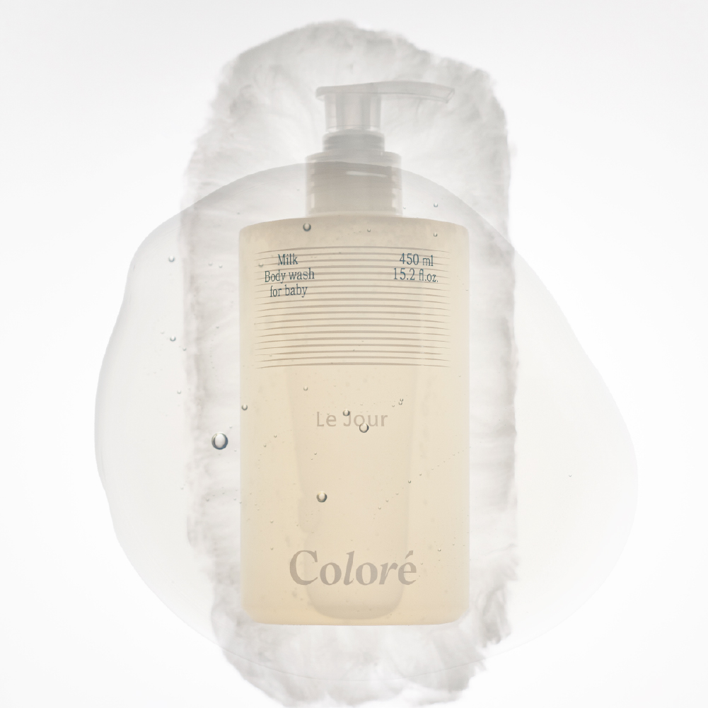르주르 저자극 고보습 아기바디클렌저 유아 밀크 바디워시 450ml 이미지 7