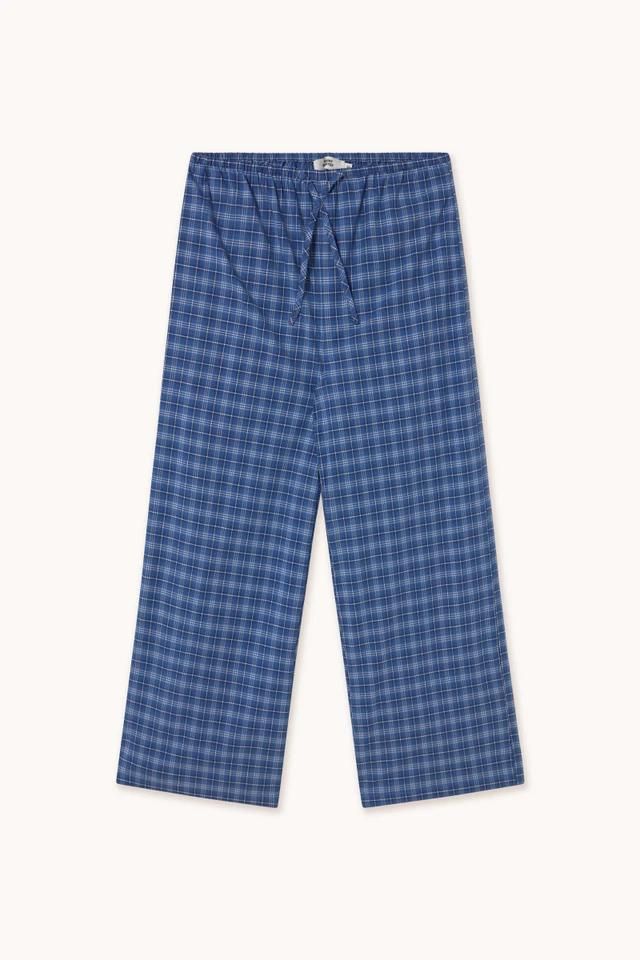 타이니코튼 체크 와이드 팬츠 SS25-704M86 ONE COLOR - 상품 이미지