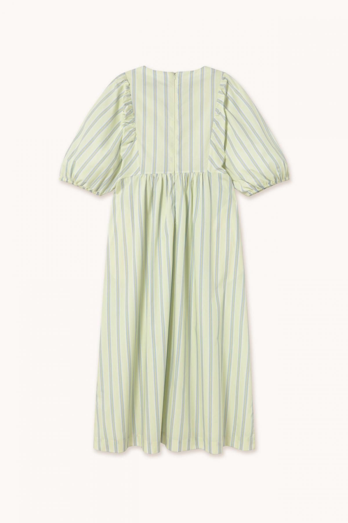 타이니코튼 스트라이프 미디 원피스 VESTIDO A RAYAS SS25-628J13 ONE COLOR - 상세 이미지 2