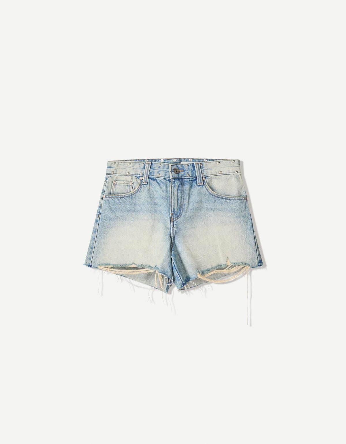 버쉬카 데님 쇼츠 8309/352 LIGHT BLUE - 상품 이미지