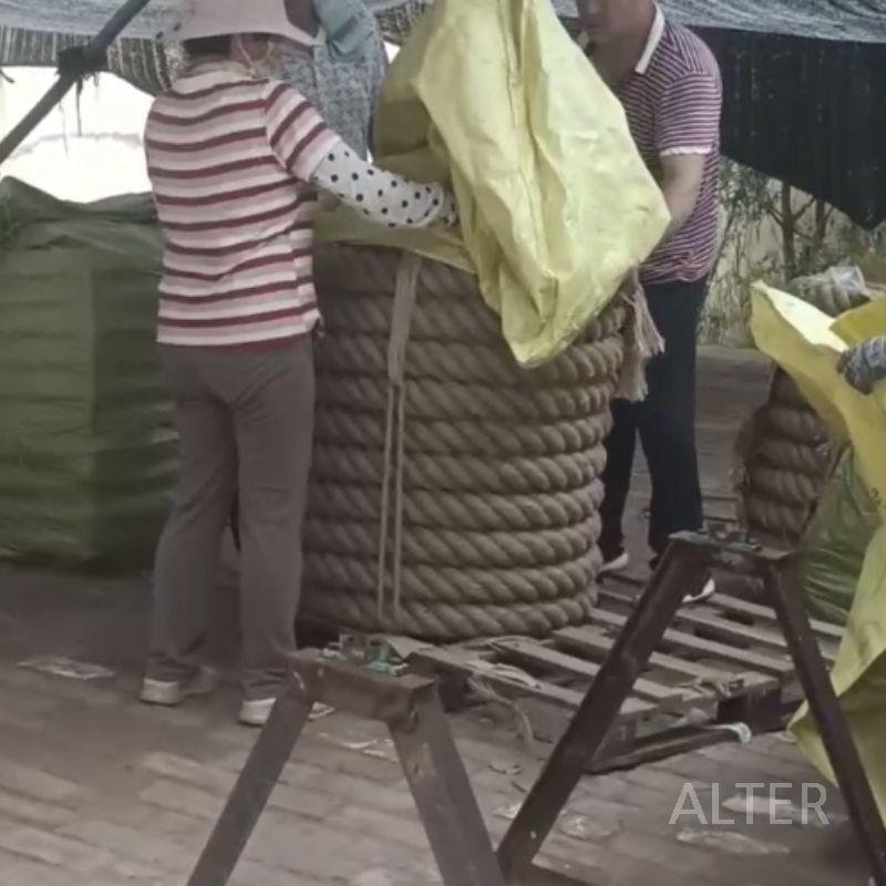 줄다리기 로프 대형 경기 밧줄 동아줄 학교 단련 두께 약 5mm (길이 100m) - 상세 이미지 2