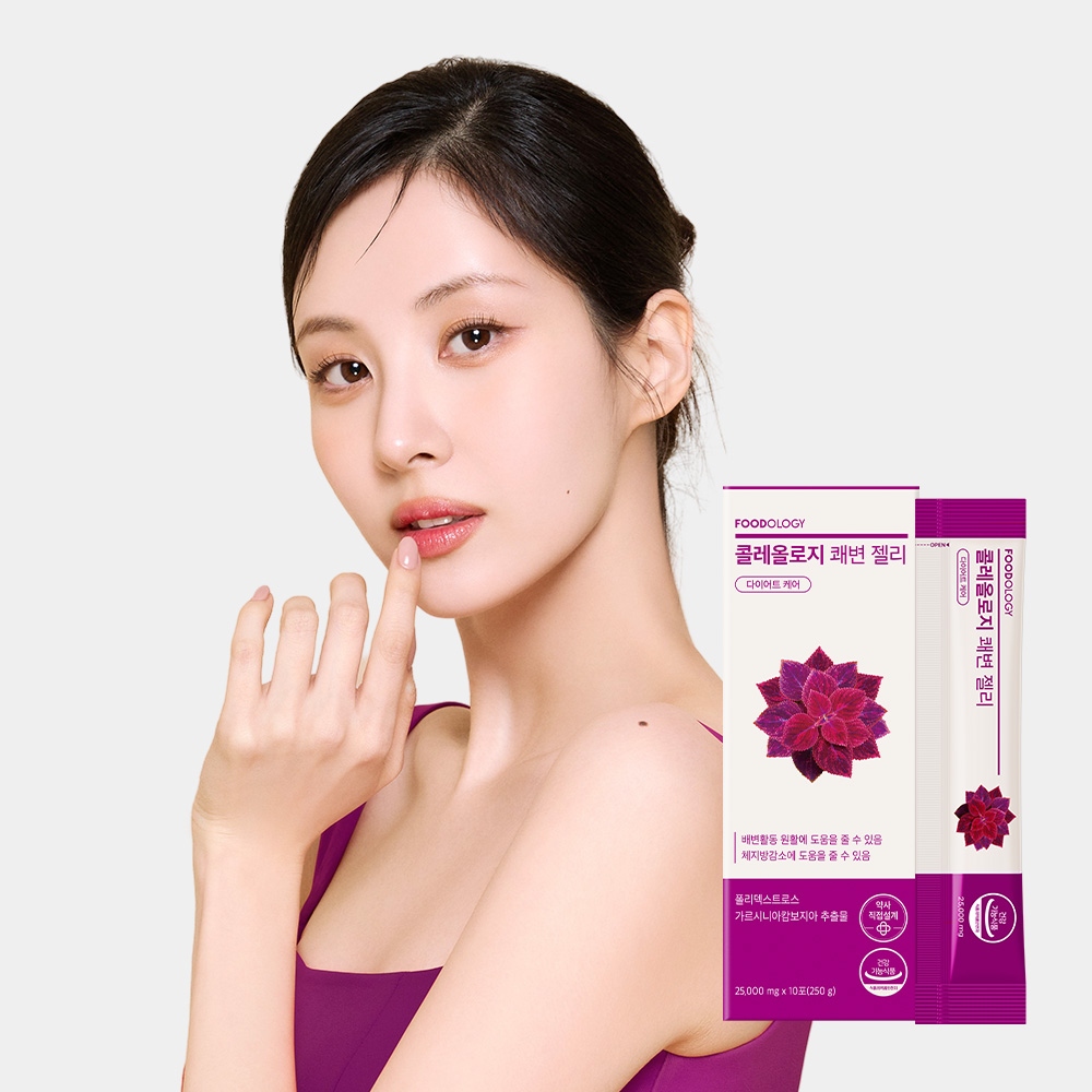 푸드올로지 콜레올로지 다이어트 가르시니아 쾌변 젤리 10포, 1개 - 메인 이미지