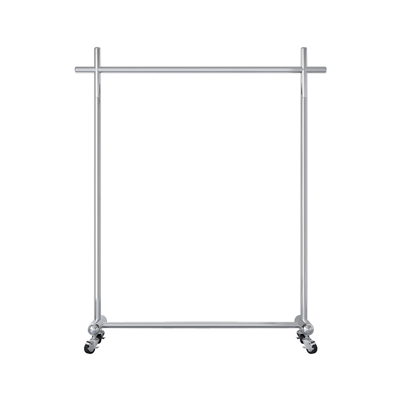 옷가게 행거 높은 스텐 파이프 매장용 스탠드옷걸이 원룸 철제 조립식 60cm 142cm - 상세 이미지 4