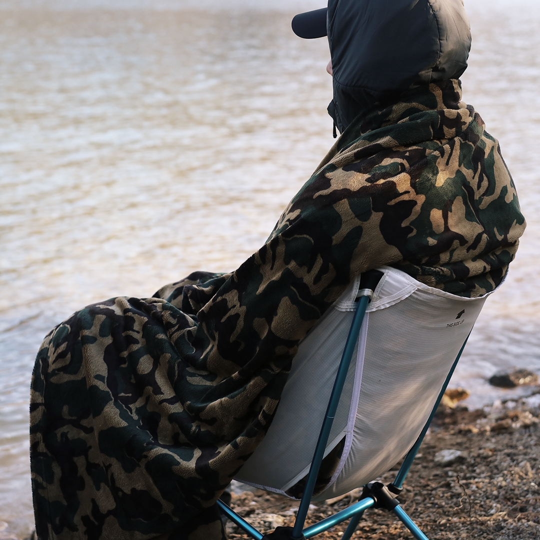 캠핑블랭킷 담요 블랑켓 군용입는담요 웨어러블 차박이불