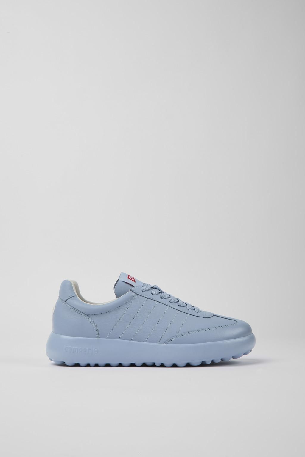 캠퍼 테크니컬 경량 블루 레더 스니커즈 Pelotas XLite K201392-002 BLUE - 메인 이미지