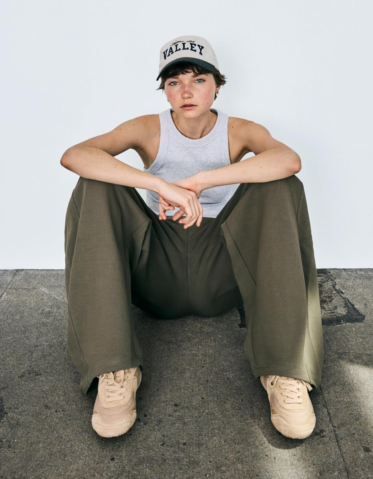 버쉬카 플러시 배럴 팬츠 0097/478 KHAKI - 상세 이미지 4