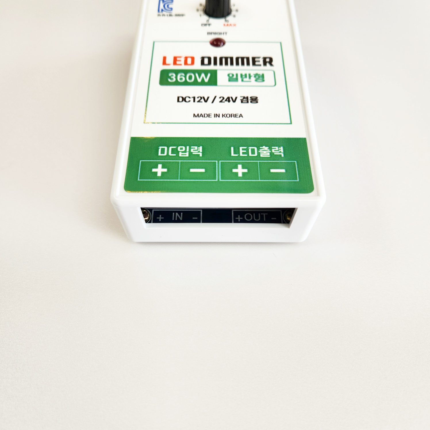 유아이 LED DIMMER 360W DC12V/24V겸용 일반형 국산 조광기 디머 스위치 - 상세 이미지 5