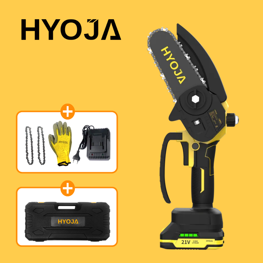 효자 무선 전기톱 21V 10cm 미니 충전 체인톱 충전식 전동 소형 실사용 후기 | 효과 있을까? - 대표 이미지