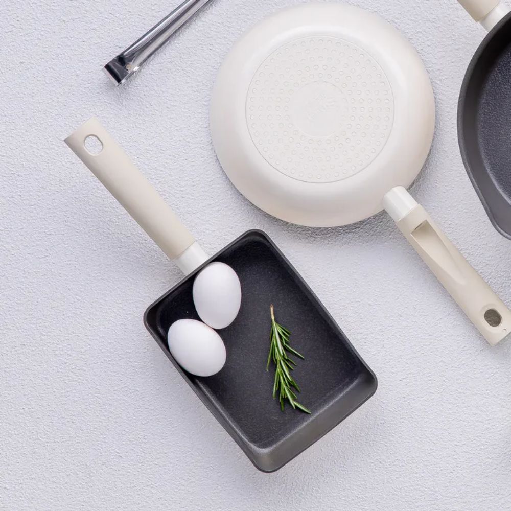 [99.89% 항균] 1+1 실바트 순수 IH 사각 후라이팬 18cm