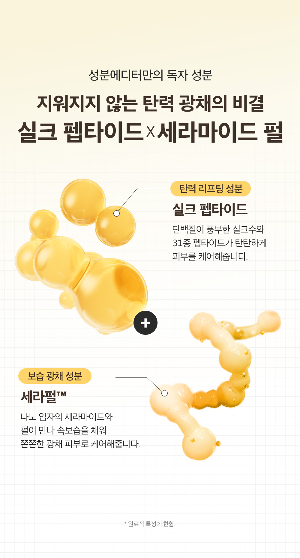 lotion tonique peptides de soie coréen