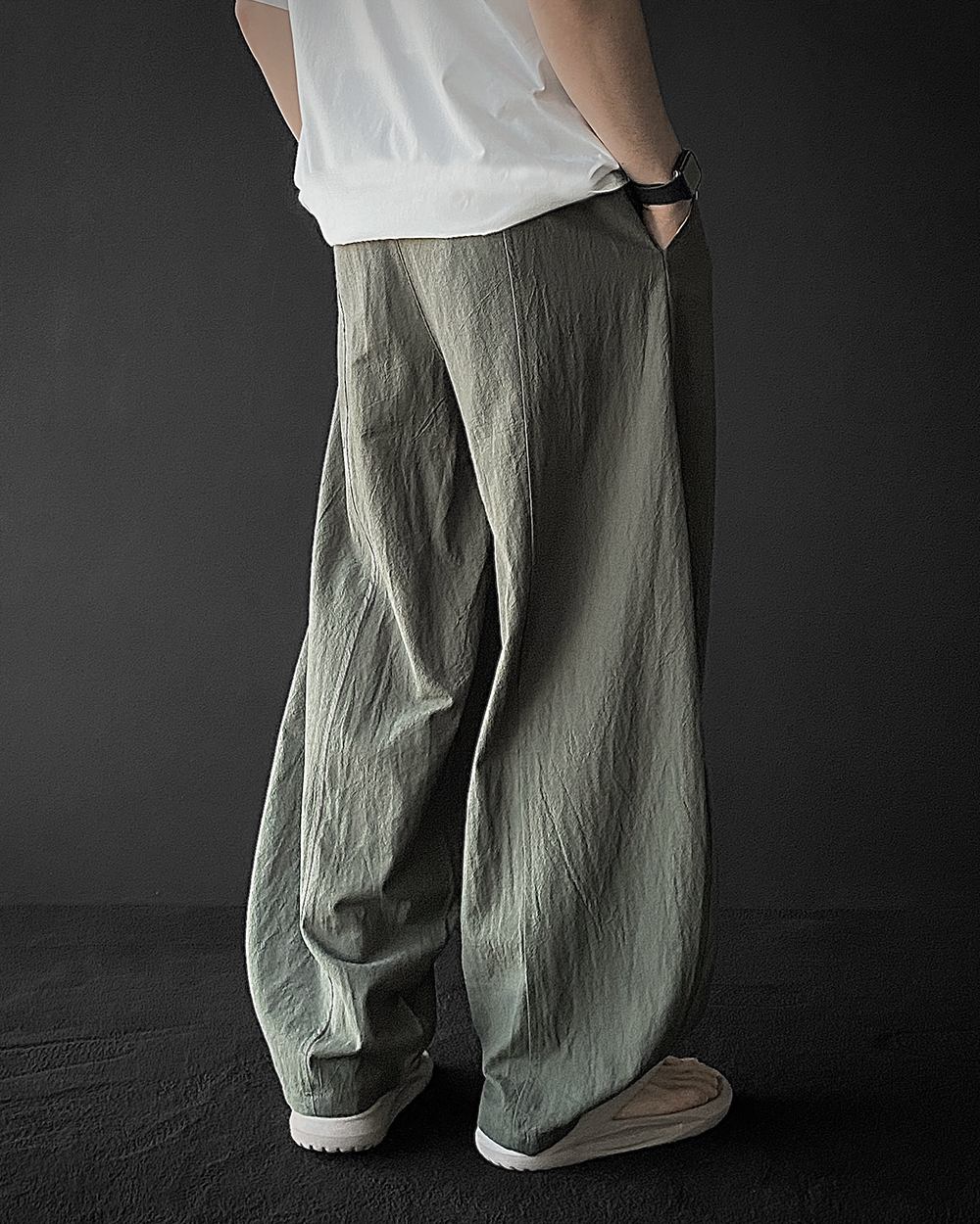 벌룬팬츠 남성마바지 남자항아리바지 - 상세 이미지 5