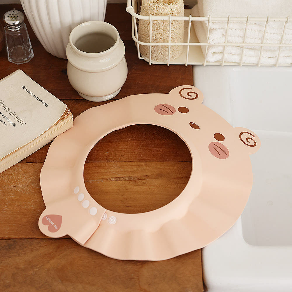 마롤로뜨 아기 샴푸캡 말랑 소프트 샤워캡 신생아 헤어 유아 머리감기기