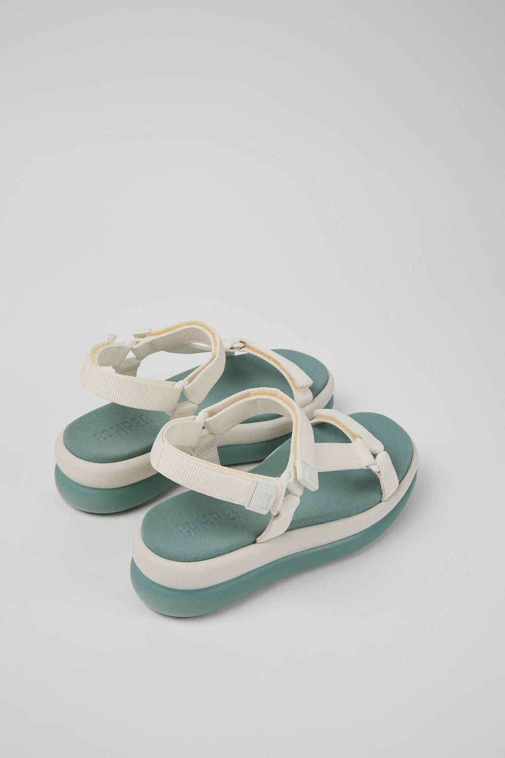 캠퍼 친환경 리사이클 PET 스트랩 샌들 Pelotas Flota Up K201726-002 WHITE - 상세 이미지 3