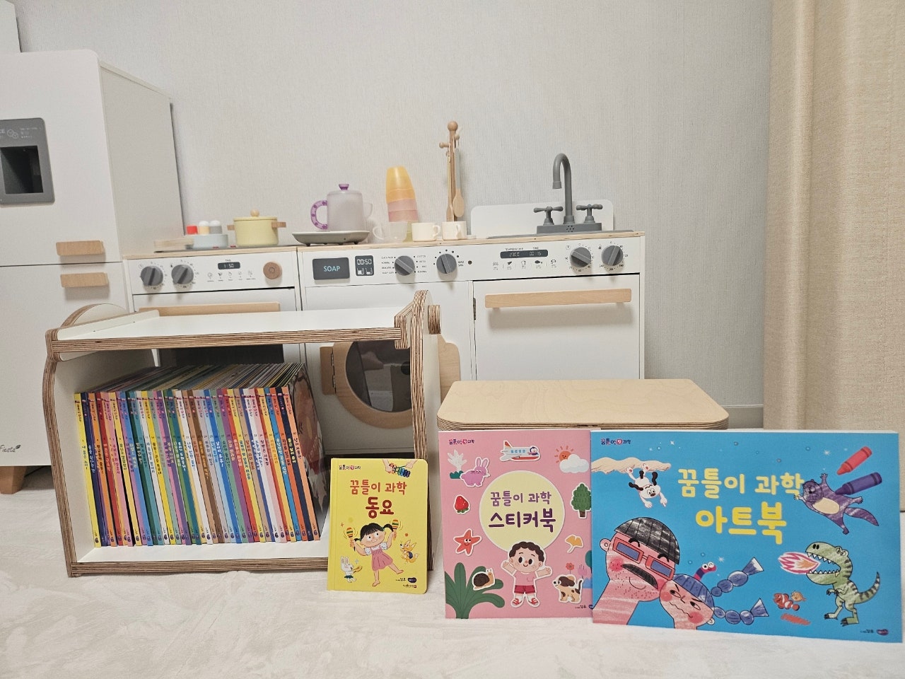 성우주니어 유아책 전집 3-5세 꿈틀이 첫 과학 43권 도서세트 (동요+아트북+스티커북) - 상세 이미지 5