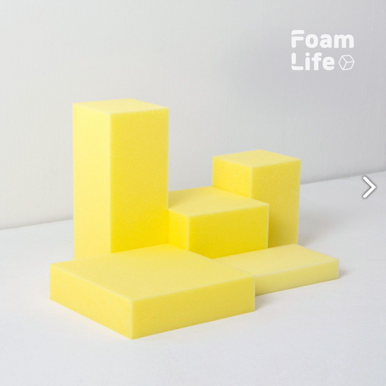 폼라이프 일반 스펀지 주문제작 고탄성 고경도 재단 1X1X1cm
