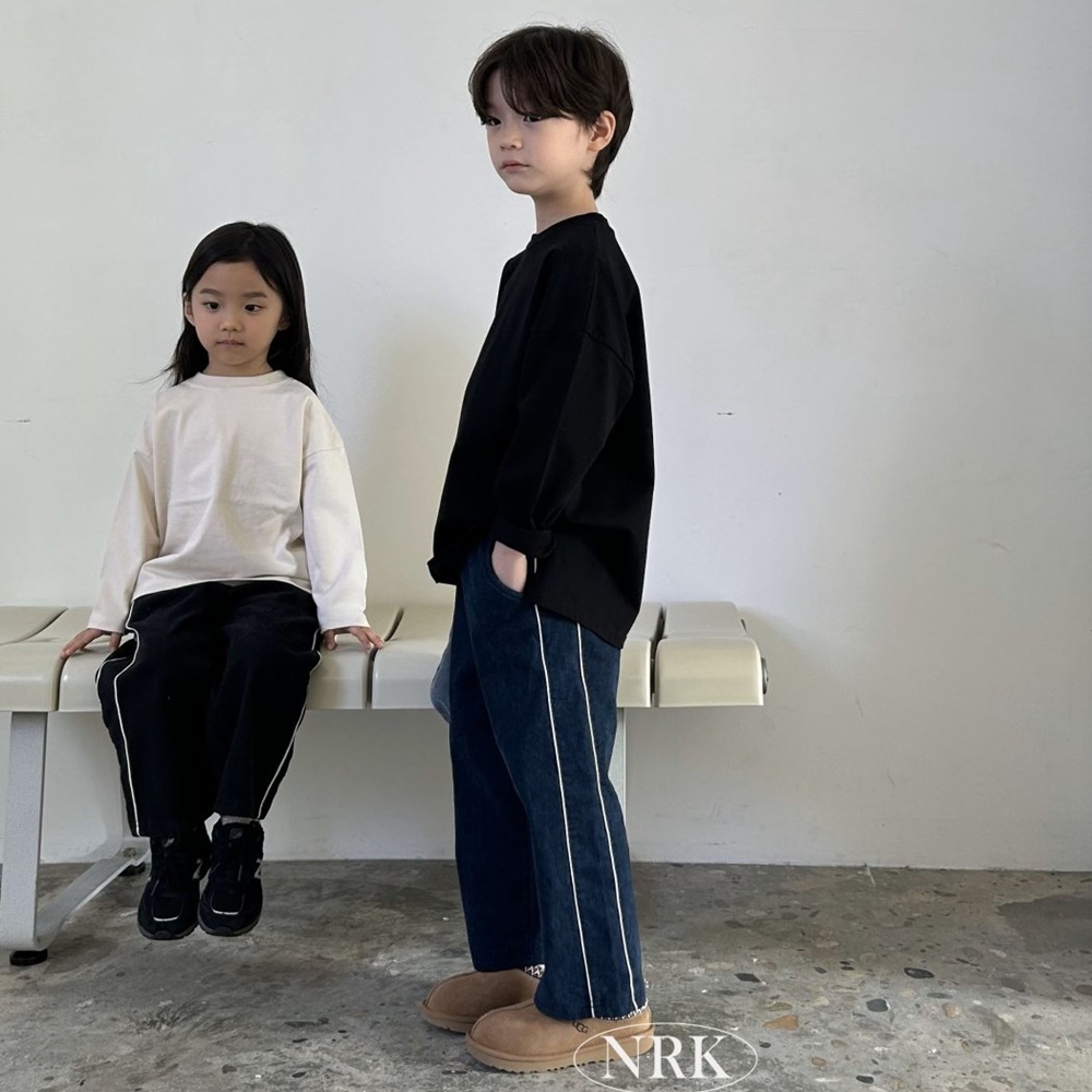 NRK 데님빵줄바지 겨울기모 2XL 3XL 4XL 초등저학년 청바지 - 상세 이미지 3