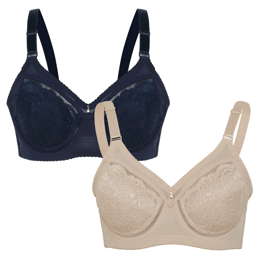 처진가슴 브라 빅사이즈 큰가슴 처짐방지 새가슴 보정 와이어 브라 미니마이저 제품 이미지